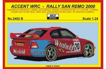 Kit – Accent WRC „Winfield“ - Rally San Remo 2000